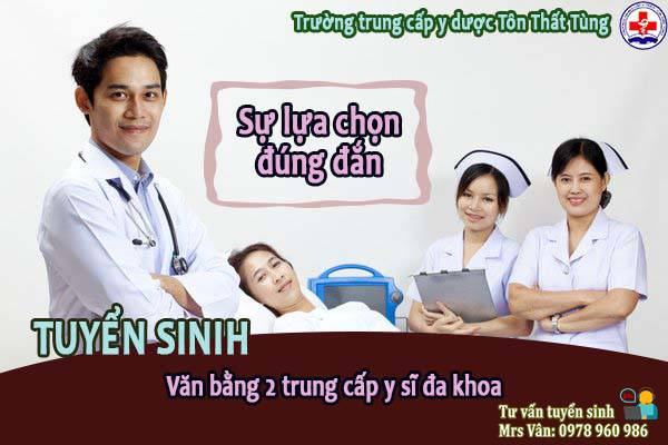 Đào tạo văn bằng 2 trung cấp y sĩ tại tp.HCM năm 2025