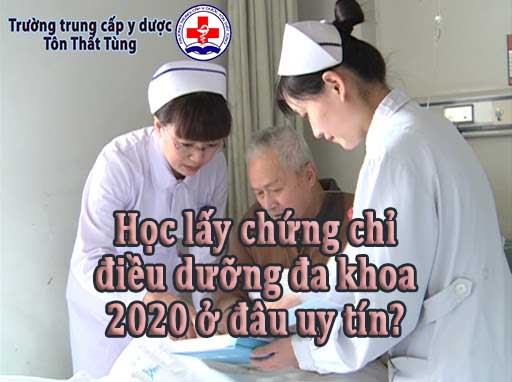 Học chứng chỉ điều dưỡng đa khoa 2025 ở đâu uy tín?.