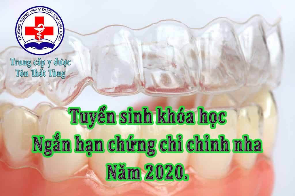 Tuyển Sinh Khóa Học Chứng Chỉ Chỉnh Nha Năm 2021.