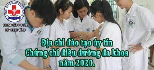 Địa chỉ đào tạo úy tín chứng chỉ điều dưỡng đa khoa năm 2025