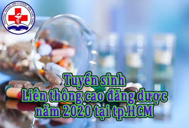 Tuyển sinh liên thông cao đăng dược năm 2025 tại tpHCM.