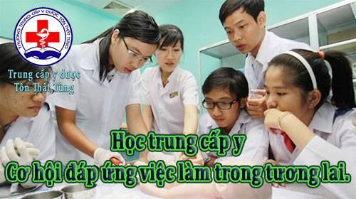 Học Tung Cấp Y - Cơ Hội Đáp Ứng Việc Làm Trong Tương Lai.