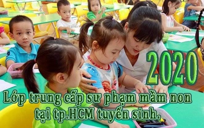 Lớp trung cấp sư phạm mầm non tại tp.HCM tuyển sinh.