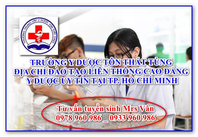 Danh Sách Các Trường Liên thông Cao đẳng Y Uy Tín tại HCM Danh sách các trường đào tạo liên thông Cao đẳng Y tại HCM