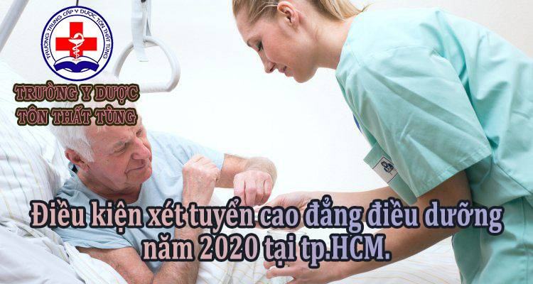 Điều kiện xét tuyển cao đẳng điều dưỡng 2025 tại tp.HCM.
