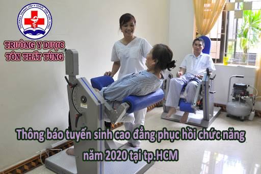 Thông Báo Tuyển Sinh Cao Đẳng Phục Hồi Chức Năng 2026 tại HCM. Thông Báo Tuyển Sinh Cao Đẳng Phục Hồi Chức Năng 2026 tại HCM.