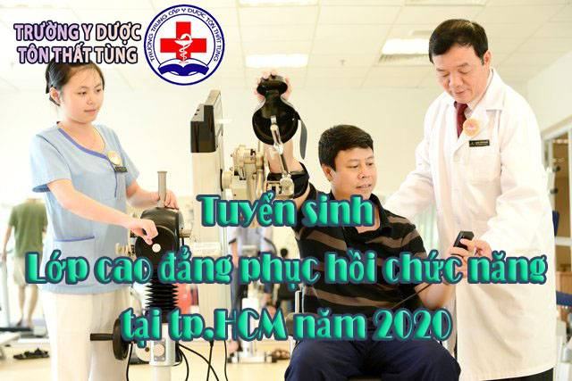 Tuyển sinh lớp cao đẳng phục hồi chức năng tại tp.HCM năm 2025 Tuyển sinh lớp cao đẳng phục hồi chức năng tại tp.HCM năm 2025