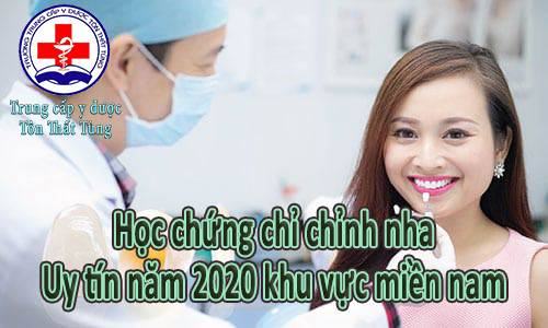 Học chứng chỉ chỉnh nha uy tín năm 2025 khu vực miền nam.