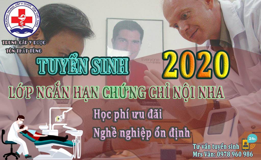 Tuyển sinh lớp ngắn hạn chứng chỉ nội nha năm 2024 tại Hà Nội uy tín. lớp ngắn hạn chứng chỉ nội nha
