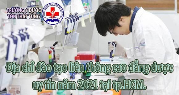 Địa chỉ đào tạo liên thông cao đẳng dược uy tín năm 2025 tại tp.HCM.