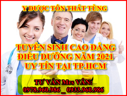 Học cao đẳng Điều dưỡng năm 2025 ở đâu tốt tại TP HCM. Điều dưỡng