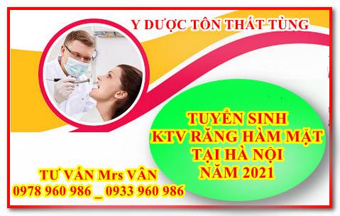 Tuyển sinh Kỹ thuật viên răng hàm mặt ở đâu tốt tại Hà Nội 2025