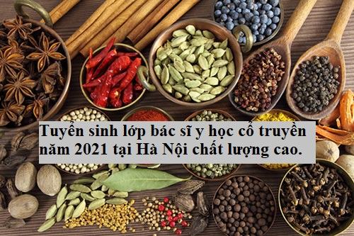 Tuyển sinh lớp bác sĩ y học cổ truyền năm 2025 tại Hà Nội chất lượng cao.
