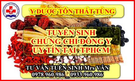 Học chứng chỉ Đông y năm 2025 ở đâu tốt tại TPHCM chứng chỉ đông y