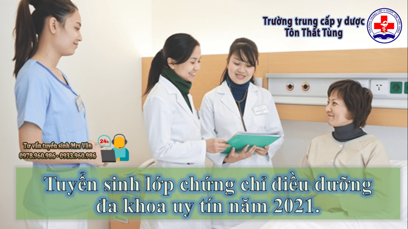 Tuyển sinh lớp chứng chỉ điều dưỡng đa khoa uy tín năm 2025 Tuyển sinh lớp chứng chỉ điều dưỡng đa khoa uy tín năm 2025