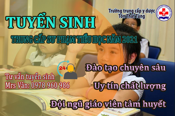 Tuyển sinh lớp Trung cấp sư phạm tiểu học TPHCM uy tín Trung cấp sư phạm tiểu học TPHCM