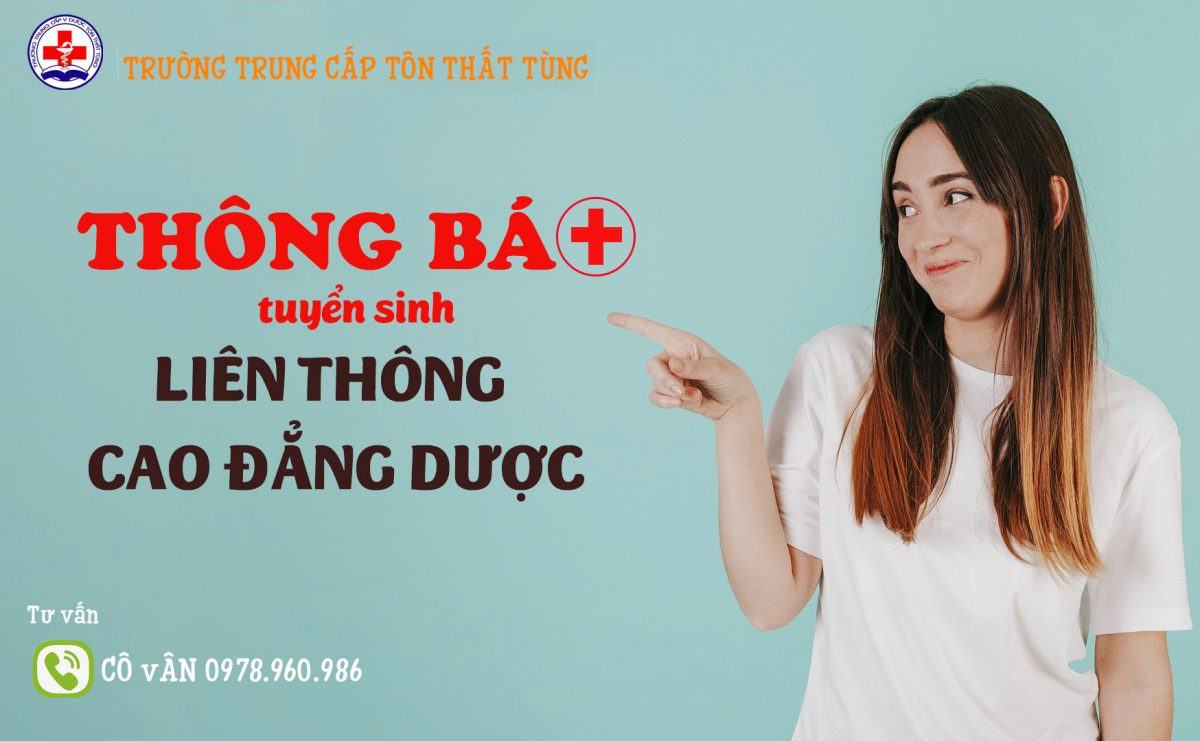 Liên thông Cao đẳng dược năm 2025 uy tín tại TPHCM