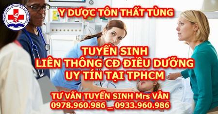 Tuyển sinh liên thông cao đẳng điều dưỡng TPHCM ở đâu tốt? lLiên thông cao đẳng điều dưỡng học gì?