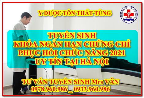 chứng chỉ vật lý trị liệu phục hồi chức năng