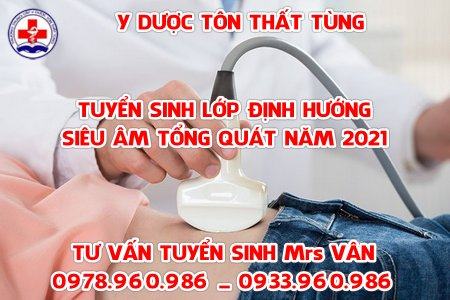 Tuyển sinh lớp định hướng siêu âm tổng quát 2025 định hướng siêu âm tổng quát