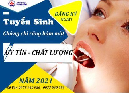 Học chứng chỉ răng hàm mặt làm công việc gì?