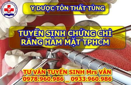 Chứng Chỉ Răng Hàm Mặt Học Bao Lâu