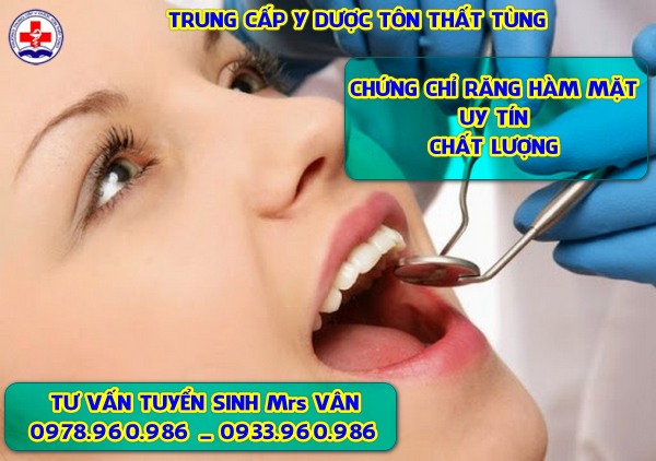 chứng chỉ răng hàm mặt