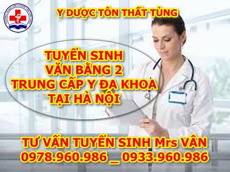 Thời gian học văn bằng 2 trung cấp y đa khoa