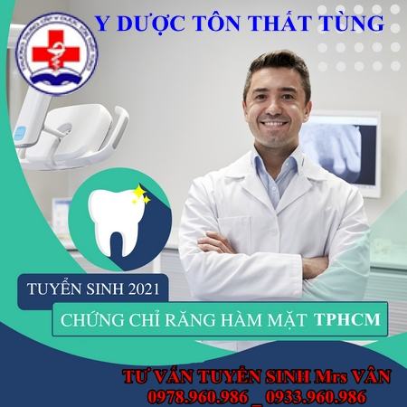 Tuyển Sinh Chứng Chỉ Răng Hàm Mặt Mới Nhất 2021