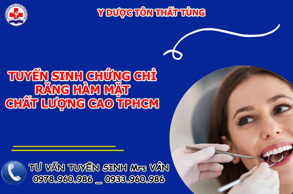 chứng chỉ răng hàm mặt