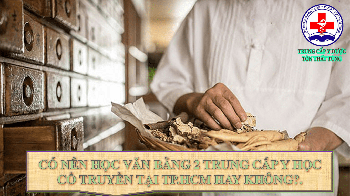 Có nên học văn bằng 2 trung cấp y học cổ truyền chất lượng cao tại tp.HCM hay không?