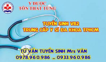 Đào tạo trung cấp y sĩ hệ văn bằng 2 thời gian học 18 tháng