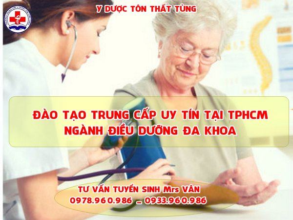 Thông tin ngành học trung cấp điều dưỡng tại TPHCM